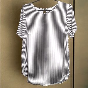 Black & white stripe shirt